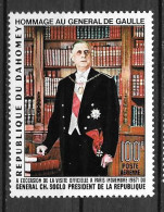 PA - 1967 - N° 66**MNH - Hommage Au Général De Gaulle - Bénin – Dahomey (1960-...)