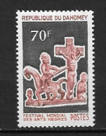 1966 - N° 238*MH - Festival Mondial Des Arts Nègres - Benin - Dahomey (1960-...)