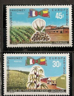 1969 - N° 282 à 283*MH - Europafrique - Bénin – Dahomey (1960-...)