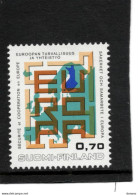 FINLANDE 1973 Sécurité Et Coopération En Europe Yvert 689, Michel 726 NEUF** MNH - Ungebraucht