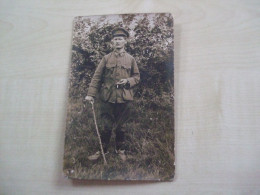 Carte Photo Ancienne MILITAIRE A IDENTIFIER Photographe Guilleminot à Paris - Guerra, Militares