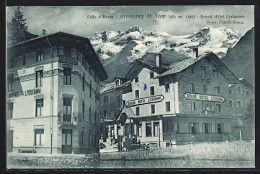 Cartolina Gressoney St. Jean, Valle D`Aosta, Grand Hotel Lyskamm  - Aosta