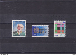 FINLANDE 1974  Yvert 714 + 715 + 716 NEUF** MNH Cote 3,75 Euros - Nuovi