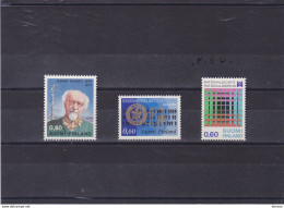 FINLANDE 1974  Yvert 714 + 715 + 716 NEUF** MNH Cote 3,75 Euros - Unused Stamps
