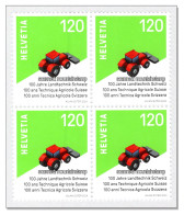 Switzerland 2024 (2/24) 100 Jahre Landtechnik- Traktor -  Tracteur - Trattore - Tractor -  MNH ** Block 4 - Nuevos