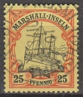 Marshall  Inselen   .    Michel   .   17     .     O     .      Gestempelt - Marshall Islands
