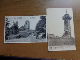 2 Kaarten Van Kemmel: Laatste Bekllimming + De Belvédère -> Onbeschreven - Heuvelland