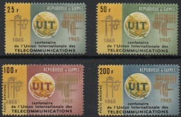 Guinée Union Internationale Des Télécommunications - I.T.U.1965 XX - República De Guinea (1958-...)
