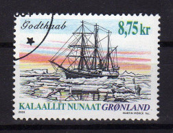 GROENLAND Greenland 2003 Bateau Ship Godthaab Yv 388 Obl - Oblitérés