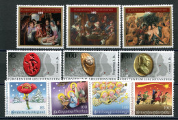 RC 27545 LIECHTENSTEIN 2015 LOT DE TIMBRES SF 12,60 VENDU EN DESSOUS DE LA FACIALE NEUFS ** MNH TB - Unused Stamps