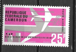 PA - 1966 - N° 90**MNH - DC 8F D'Air Afrique - Kamerun (1960-...)