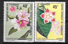 1972 - N°526 à 527**MNH - Fleurs - Cameroun (1960-...)