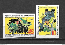 1972 - N°534 à 535**MNH - Oiseaux NON DENTELE - Kameroen (1960-...)