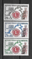 1962 - N°335 à 337** MNH - Journée Des Lépreux - Kamerun (1960-...)