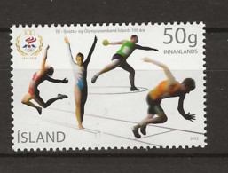 2012 MNH Iceland, Mi 1344 - Unused Stamps