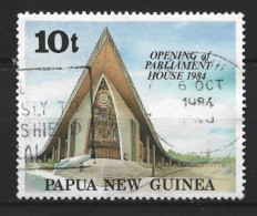 Papua N. Guinea 1984 Opening Of Parliament House  Y.T. 476 (0) - Papoea-Nieuw-Guinea