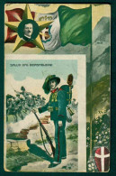 BF036 SALUTI DAL BERSAGLIERE - REGGIMENTALE - ILLUSTRATORE 1921 - Regimenten