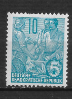 ALLEMAGNE   REPUBLIQUE DÉMOCRATIQUE  N°   190   " PLAN QUINQUENNAL  " - Unused Stamps