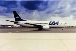 Boeing 737-300 And 400 - EuroBelgian Airlines -  +/- 180 X 130 Mm. - Photo Presse Originale - Aviación