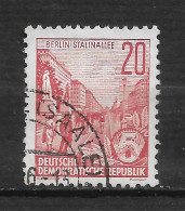 ALLEMAGNE   REPUBLIQUE DÉMOCRATIQUE  N°   191   " PLAN QUINQUENNAL  " - Used Stamps