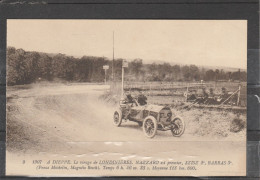 76 -1907 A Dieppe - Le Virage De Londinières - Nazzaro Est Premier, Szisz 2e, Barras 3e (Pneus Michelin, Magnéto Bosch) - Grand Prix / F1