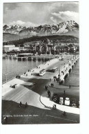 32414 - Luzern Seebrücke Und Die Alpen Tram 1950 - Lucerna