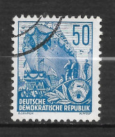 ALLEMAGNE   REPUBLIQUE DÉMOCRATIQUE  N°   193   " PLAN QUINQUENNAL  " - Used Stamps