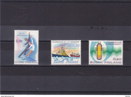 FINLANDE 1977 Yvert 766 + 769 + 770 NEUF** MNH Cote 4 Euros - Unused Stamps