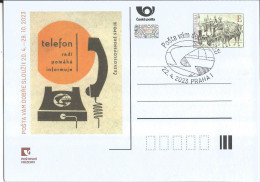 CDV PM 132 Czech Republic Post Serves You Well 2023 - Cartes Postales