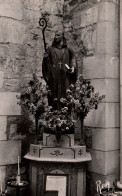 CPM - St PHILBERT-de-GRAND-LIEU - Statue De St Philbert Intérieur De L'église Romane ... Edition F.Chapeau (format 9x14) - Saint-Philbert-de-Grand-Lieu