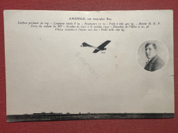 Cartolina Aeronautica - Amerigo Sur Monoplan Rep - 1915 Ca. - Autres & Non Classés