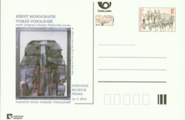 CDV PM 99 Czech Republic Book Of T. Vosolsobe In The Post Museum 2014 - Moderni