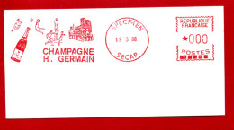 Epreuve D'essai - EMA "SPECIMEN" Machine SECAP - CHAMPAGNE - Affrancature Meccaniche Rosse (EMA)