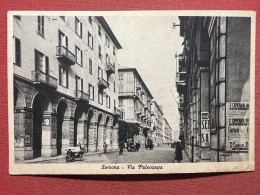 Cartolina - Savona - Via Paleocapa - 1950 - Savona