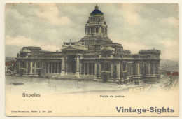 Bruxelles / Belgium: Palais De Justice (Vintage PC 1900s) - Monumentos, Edificios