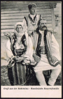 RAR Postcard Romania Bukowina Bucovina Buchenland - Familie De Tarani Romani Cca 1915 - Rumania