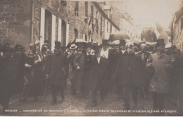 TREGUIER : Inauguration Du Monument E. Renan Vers 1900 - Bon état (un Léger Pli D'angle) - Autres & Non Classés