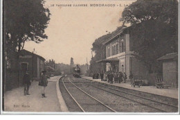 MONDRAGON : La Gare Vers 1910 - Très Bon état - Other & Unclassified