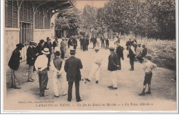 LAMALOU LES BAINS : Un Jeu De Boules Au Marché - Très Bon état - Other & Unclassified