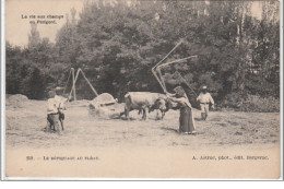 EN PERIGORD : Le Dépiquage Au Fléau - Très Bon état - Autres & Non Classés