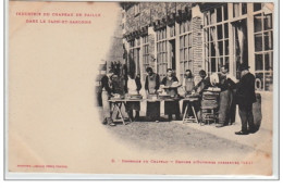 INDUSTRIE DU CHAPEAU DE PAILLE DANS LE TARN & GARONNE - Dressage Du Chapeau - Groupe D'ouvriers Dresseurs - état (un - Autres & Non Classés