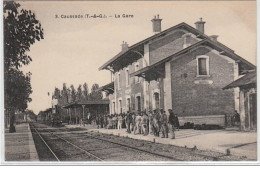 CAUSSADE : La Gare - Très Bon état - Andere & Zonder Classificatie