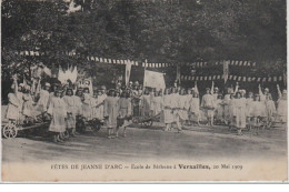 VERSAILLES : Fêtes De Jeanne D'Arc - école De Béthune Le 20 Mai 1909 - Très Bon état - Autres & Non Classés