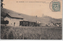 AUVERGNE : Volvic - La Gare Et Le Château De Tournoël - Très Bon état - Autres & Non Classés