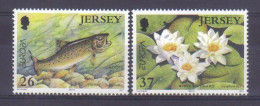 Jersey 2001 Europa Water Y.T. 984/985  ** - Jersey