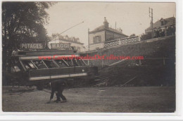 ROUEN : Photo Format Cpa De L'accident De Tramway - Très Bon état - Rouen