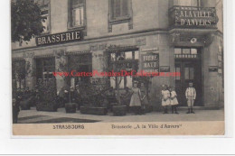 STRASBOURG : Brasserie """"à La Ville D'Anvers"""" - Très Bon état - Strasbourg
