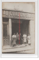 LIBOURNE : Carte Photo De La Maison Courniol """"au Cordon Bleu"""" Vers 1910 - Très Bon état - Libourne