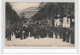 PARIS 1er : Pendant Les Grèves - La Trôle, Le Marché Aux Meubles (photo-phono 736) - Très Bon état - Distrito: 01