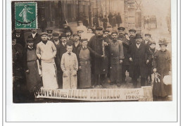 PARIS 1er : Carte Photo """"souvenir Des Halles"""" - Bon état (une Tache Au Dos) - Distretto: 01